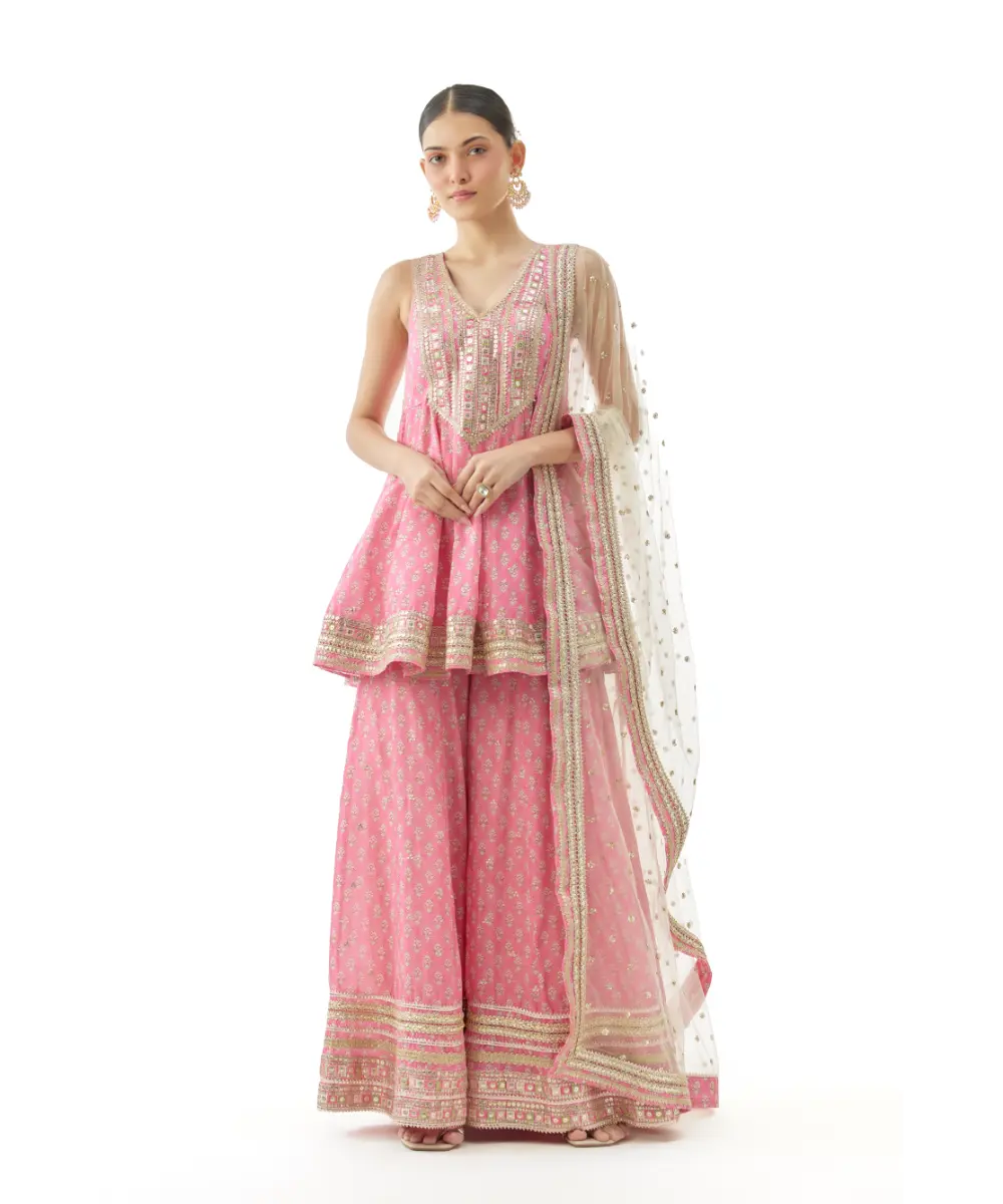 GOPI VAID - Simoni Peplum Set 2